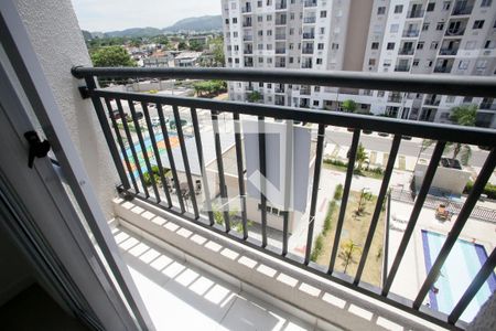 Varanda da Sala de apartamento para alugar com 2 quartos, 48m² em Anil, Rio de Janeiro