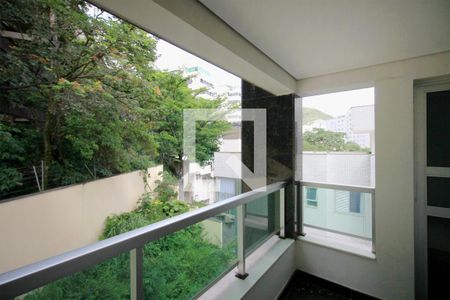 Varanda da Suite de apartamento à venda com 4 quartos, 120m² em Buritis, Belo Horizonte