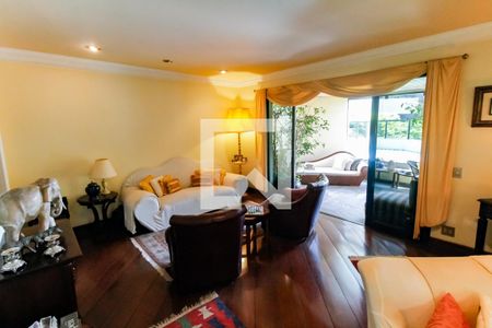 Sala 1 de apartamento à venda com 4 quartos, 300m² em Paraíso do Morumbi, São Paulo