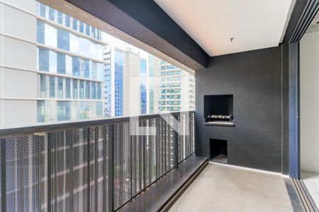 Varanda Gourmet de apartamento à venda com 2 quartos, 78m² em Jardim das Acacias, São Paulo