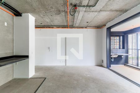 Sala de apartamento à venda com 2 quartos, 78m² em Jardim das Acacias, São Paulo