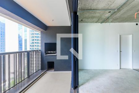 Varanda Gourmet de apartamento à venda com 2 quartos, 78m² em Jardim das Acacias, São Paulo