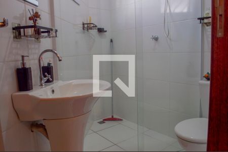 Banheiro de casa de condomínio para alugar com 1 quarto, 48m² em Jardim Betania, Sorocaba
