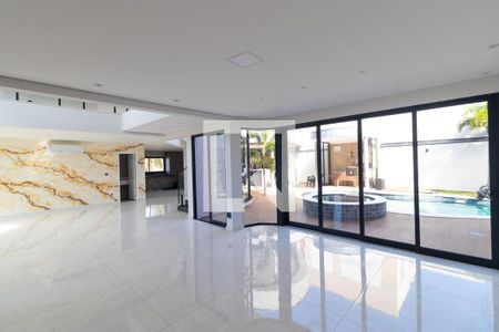 Sala de casa de condomínio à venda com 4 quartos, 450m² em Swiss Park, Campinas