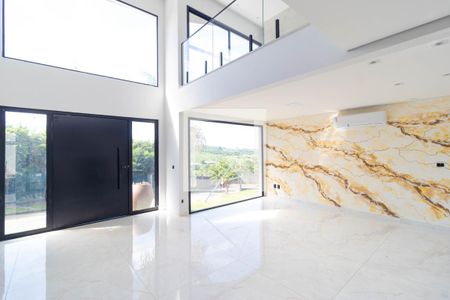 Sala de casa de condomínio à venda com 4 quartos, 450m² em Swiss Park, Campinas