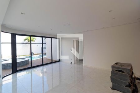 Sala de casa de condomínio à venda com 4 quartos, 450m² em Swiss Park, Campinas