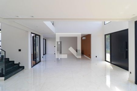 Sala de casa de condomínio à venda com 4 quartos, 450m² em Swiss Park, Campinas