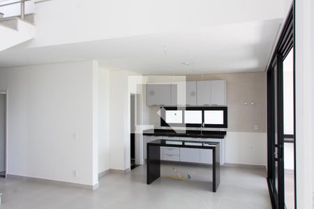 Sala de casa de condomínio à venda com 3 quartos, 263m² em Parque Rural Fazenda Santa Cândida, Campinas