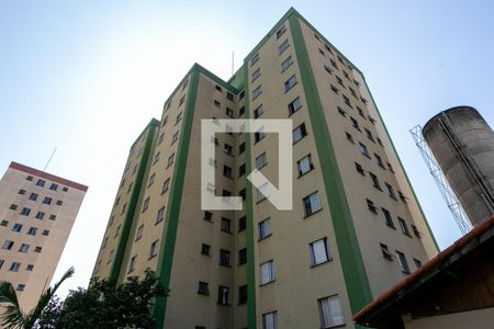 Fachada do bloco de apartamento à venda com 2 quartos, 60m² em Vila Bela Vista (zona Norte), São Paulo