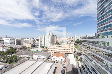 Vista da Varanda de apartamento para alugar com 1 quarto, 35m² em Centro, Curitiba