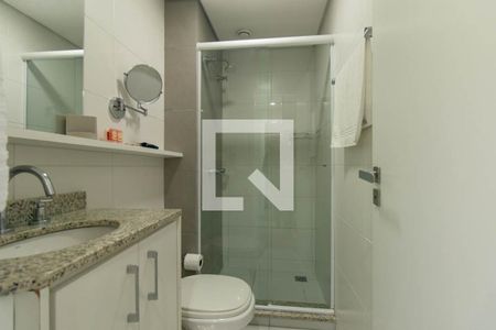 Banheiro Social de apartamento para alugar com 1 quarto, 35m² em Centro, Curitiba