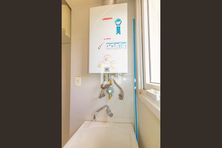 Cozinha e Área de Serviço de apartamento à venda com 2 quartos, 63m² em Marechal Rondon, Canoas