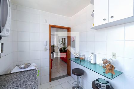 Cozinha e Área de Serviço de apartamento à venda com 3 quartos, 68m² em Ouro Preto, Belo Horizonte