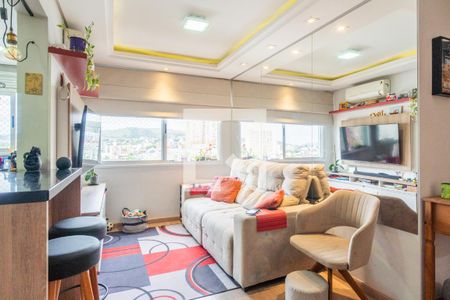 Sala de apartamento à venda com 2 quartos, 52m² em Rio Branco, Porto Alegre