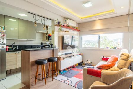Sala de apartamento à venda com 2 quartos, 52m² em Rio Branco, Porto Alegre
