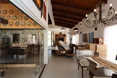 Sala de casa de condomínio à venda com 4 quartos, 380m² em Alphaville Nova Lima, Nova Lima