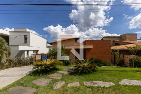 Fachada de casa de condomínio à venda com 4 quartos, 380m² em Alphaville Nova Lima, Nova Lima