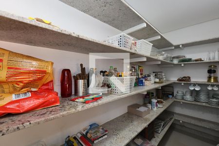 Cozinha - Armários de casa de condomínio à venda com 4 quartos, 380m² em Alphaville Nova Lima, Nova Lima