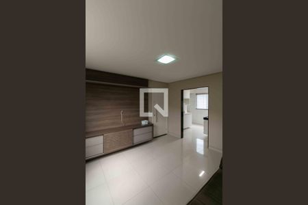 Sala de apartamento para alugar com 3 quartos, 80m² em Itapoã, Belo Horizonte