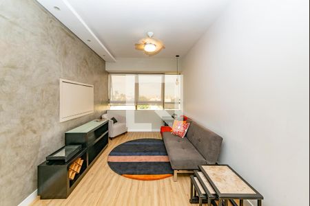 Sala de apartamento para alugar com 1 quarto, 45m² em Barro Preto, Belo Horizonte