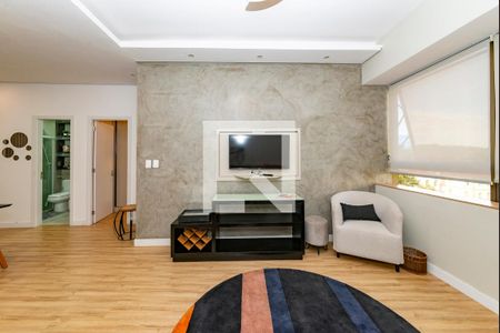 Sala de apartamento para alugar com 1 quarto, 45m² em Barro Preto, Belo Horizonte