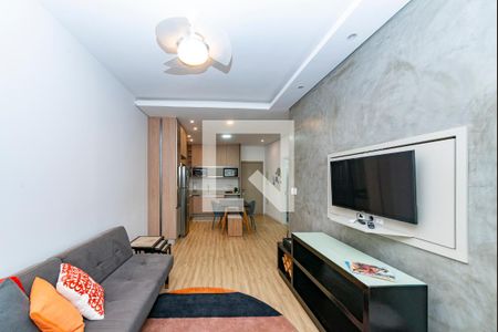 Sala de apartamento para alugar com 1 quarto, 45m² em Barro Preto, Belo Horizonte