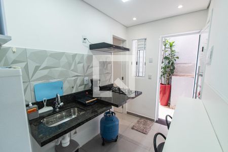Cozinha de kitnet/studio para alugar com 1 quarto, 20m² em Cursino, São Paulo