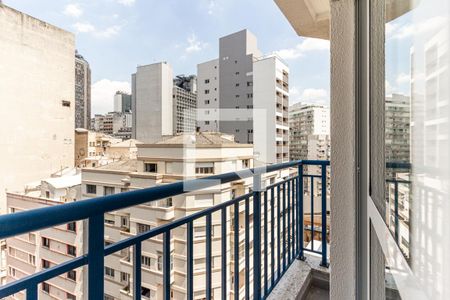 Varanda de kitnet/studio à venda com 1 quarto, 20m² em Santa Ifigênia, São Paulo