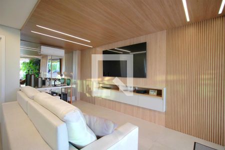 Sala de estar de apartamento à venda com 3 quartos, 233m² em Cidade Nova, Belo Horizonte