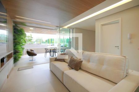 Sala de estar de apartamento à venda com 3 quartos, 233m² em Cidade Nova, Belo Horizonte