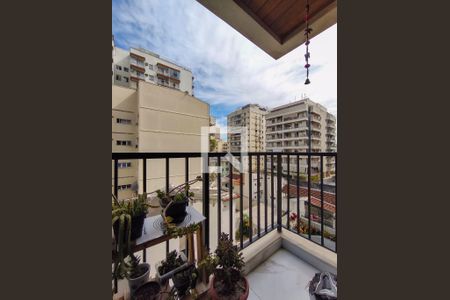 Varanda da Sala de apartamento à venda com 2 quartos, 72m² em Tijuca, Rio de Janeiro