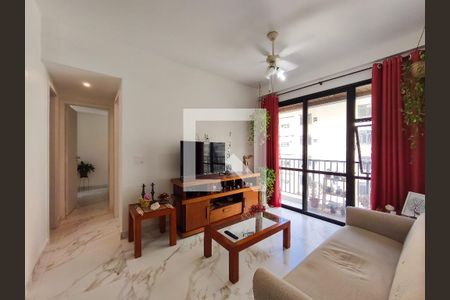 Sala de apartamento à venda com 2 quartos, 72m² em Tijuca, Rio de Janeiro