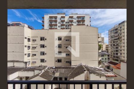Vista da Sala de apartamento à venda com 2 quartos, 72m² em Tijuca, Rio de Janeiro
