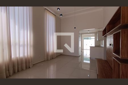 Sala de casa de condomínio para alugar com 3 quartos, 170m² em Jardim Ibiti do Paco, Sorocaba