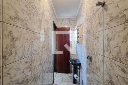 Banheiro da Suíte de casa à venda com 3 quartos, 97m² em Vila Marininha, São Bernardo do Campo