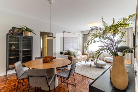 Sala de apartamento para alugar com 3 quartos, 110m² em Santa Cecilia, São Paulo