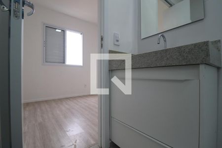 Banheiro Quarto 1  de apartamento para alugar com 2 quartos, 58m² em Jardim, Santo André