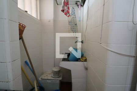 Área de Serviço de apartamento para alugar com 1 quarto, 43m² em Barra Funda, Guarujá