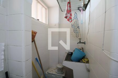 Área de Serviço de apartamento para alugar com 1 quarto, 43m² em Barra Funda, Guarujá