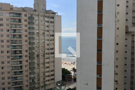 Vista de apartamento para alugar com 1 quarto, 43m² em Barra Funda, Guarujá