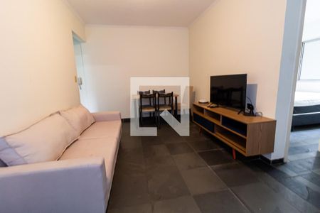 Sala de apartamento para alugar com 2 quartos, 55m² em Vila Hamburguesa, São Paulo