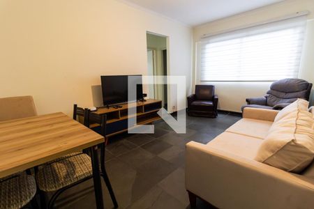 Sala de apartamento para alugar com 2 quartos, 55m² em Vila Hamburguesa, São Paulo
