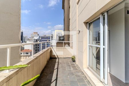 Varanda de apartamento para alugar com 2 quartos, 52m² em Santa Ifigênia, São Paulo