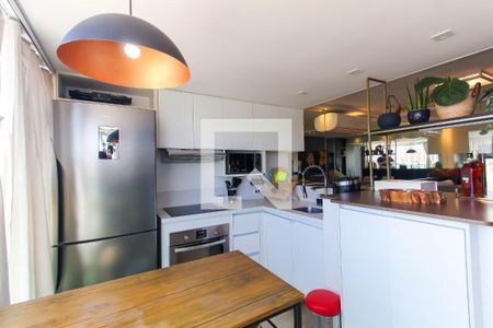 Sala/Cozinha de apartamento para alugar com 1 quarto, 40m² em Vila Formosa, São Paulo