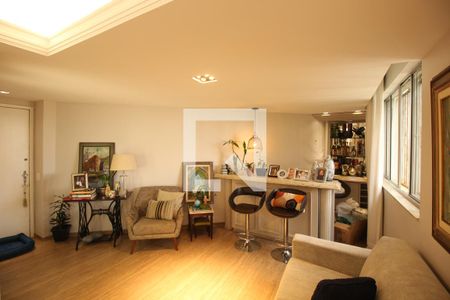 Sala de apartamento à venda com 3 quartos, 133m² em Serra, Belo Horizonte