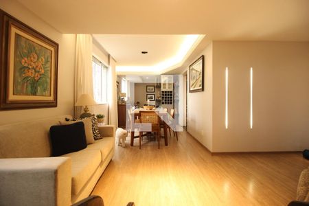 Sala de apartamento à venda com 3 quartos, 133m² em Serra, Belo Horizonte