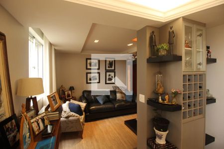 Sala de apartamento à venda com 3 quartos, 133m² em Serra, Belo Horizonte