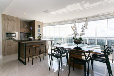 Varanda gourmet de apartamento para alugar com 3 quartos, 173m² em Vila Gomes Cardim, São Paulo