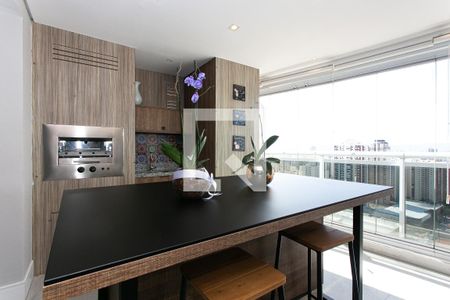 Varanda gourmet de apartamento para alugar com 3 quartos, 173m² em Vila Gomes Cardim, São Paulo
