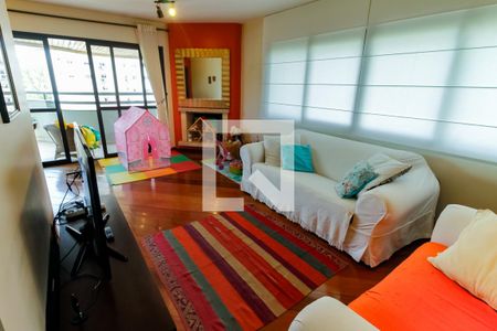 Sala 1 de apartamento à venda com 5 quartos, 175m² em Vila Andrade, São Paulo